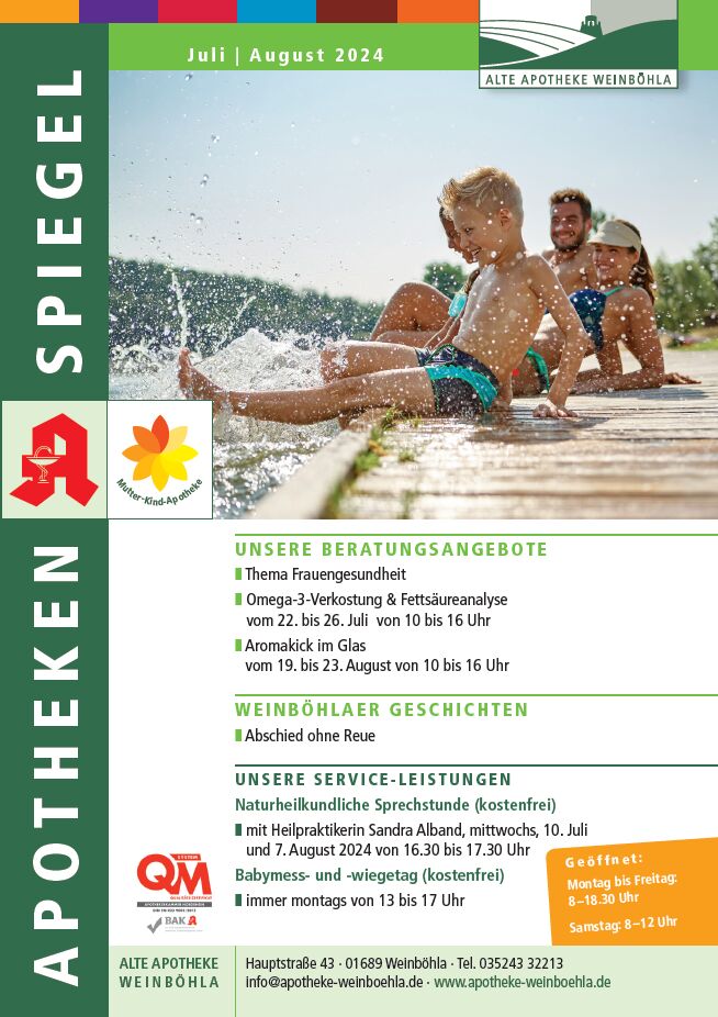 Titelseite Apothekenspiegel AA 07_08_2024 Titelseite Apothekenspiegel AA 07_08_2024
